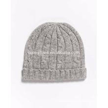 Wholesale classic 100% Cashmere Baggy Beanie Hat